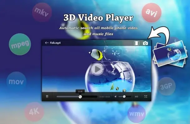 HD Video Player All Format android App screenshot 0